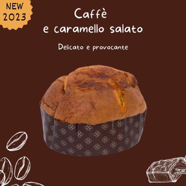 PANETTONE CAFFÈ E CARAMELLO SALATO (*Expected availability date: Around October 2024)