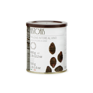 WHOLE PLUMS IN WINE 800G