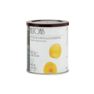 PEACH HALVES IN SYRUP 822G
