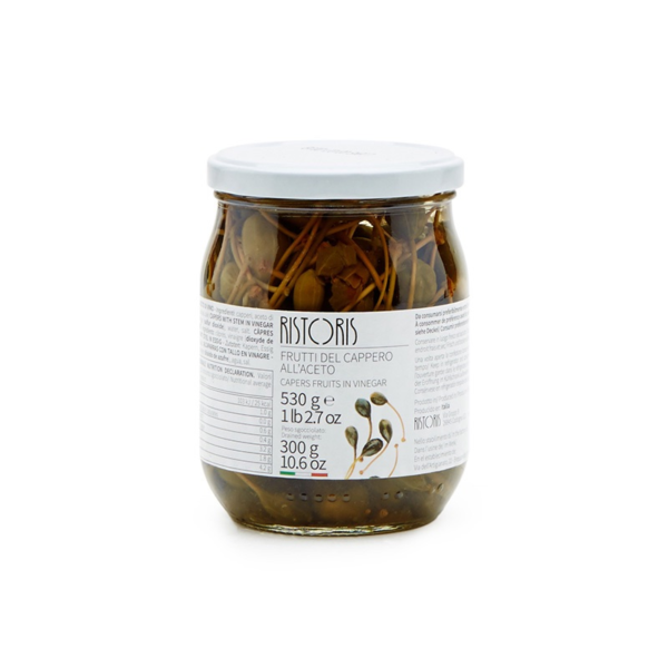 CAPERS FRUITS IN VINEGAR 530G