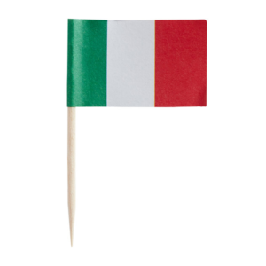 ITALIAN FLAG FOOD PICK
