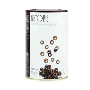 ROUND SLICED BLACK OLIVES 4100G
