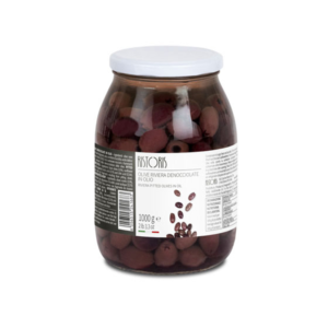 RIVIERA PITTED OLIVES IN OIL 950G