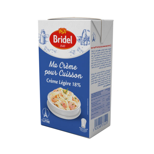 COOKING CREAM UHT 18% FAT 1L