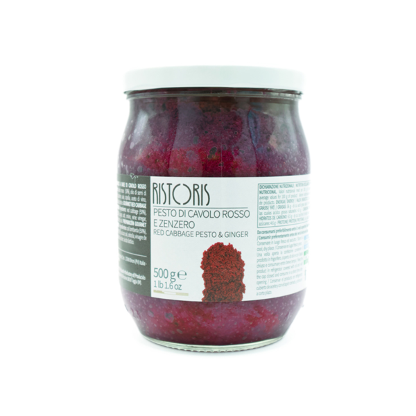 RED CABBAGE PESTO & GINGER 500G